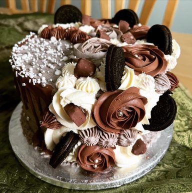 Chocolate Vanilla Cake