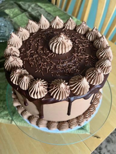 Chocolate drip cake